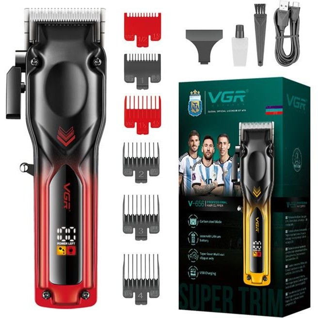 ماشین اصلاح وی جی آر مدل V-656 دو رنگ