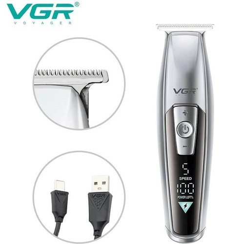 ماشین اصلاح وی جی آر مدل V-970 با تکنولوژی برش مستقیم ضد آب